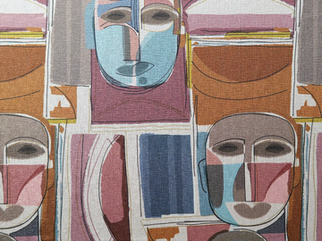 FACES - Polyester fabric by Zimmer + Rohde - view 2